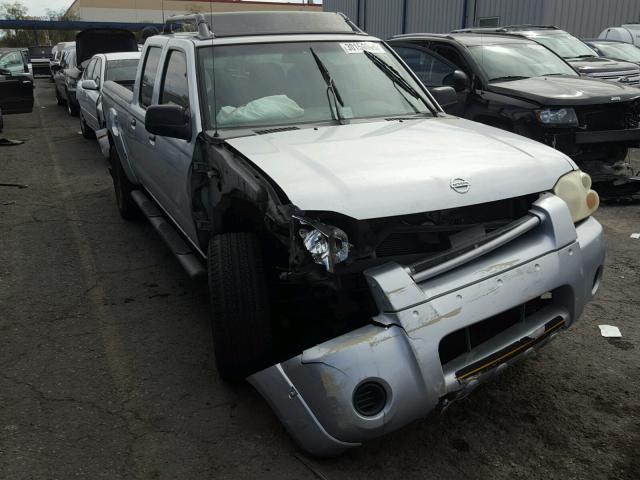1N6ED29X23C457110 - 2003 NISSAN FRONTIER C SILVER photo 1