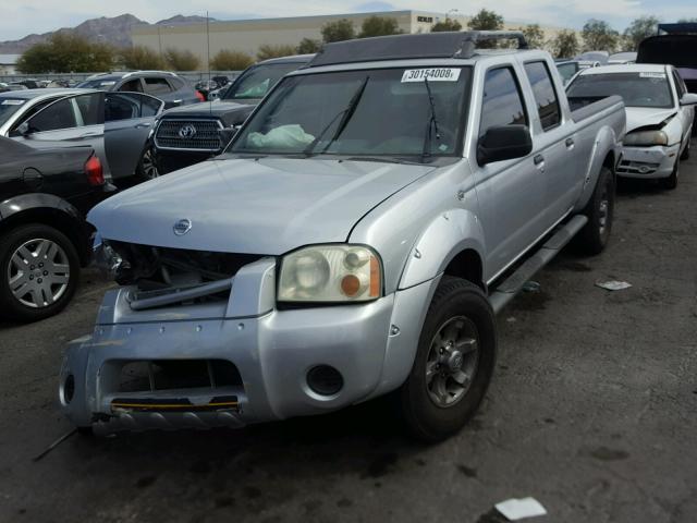 1N6ED29X23C457110 - 2003 NISSAN FRONTIER C SILVER photo 2