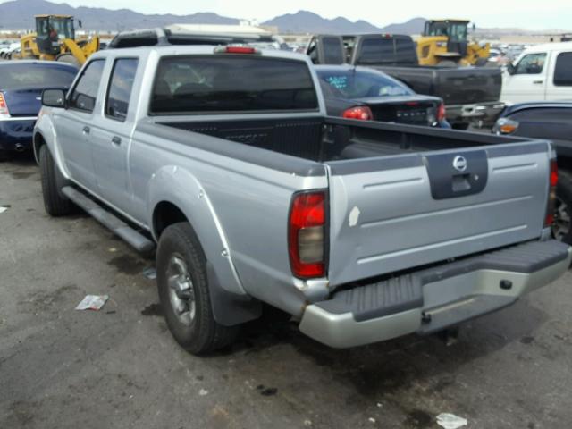1N6ED29X23C457110 - 2003 NISSAN FRONTIER C SILVER photo 3
