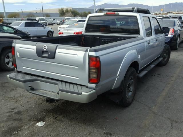 1N6ED29X23C457110 - 2003 NISSAN FRONTIER C SILVER photo 4