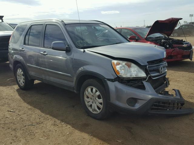 SHSRD78946U418958 - 2006 HONDA CR-V SE GRAY photo 1