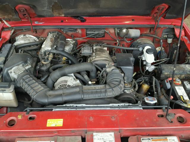 4F4CR16U4RTM33195 - 1994 MAZDA B3000 CAB RED photo 7