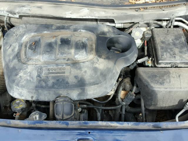 3GNDA23D37S536122 - 2007 CHEVROLET HHR LT BLUE photo 7