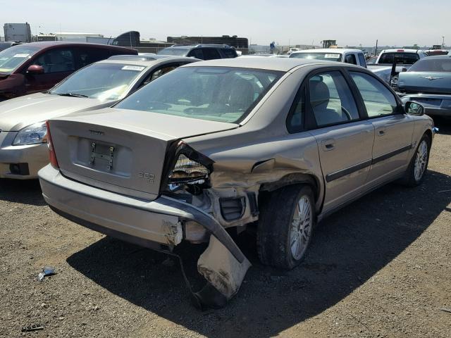 YV1TS91D321242804 - 2002 VOLVO S80 T6 TUR TAN photo 4