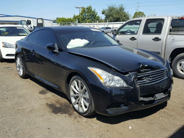 JNKCV64E58M120984 - 2008 INFINITI G37 BASE BLACK photo 1