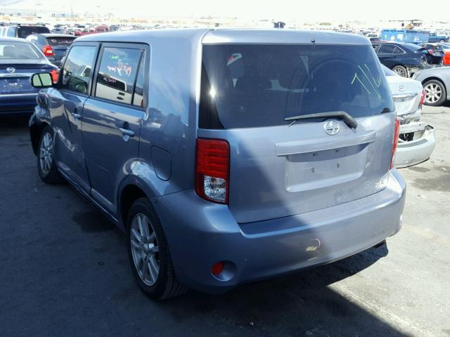 JTLZE4FE8B1118978 - 2011 TOYOTA SCION XB SILVER photo 3