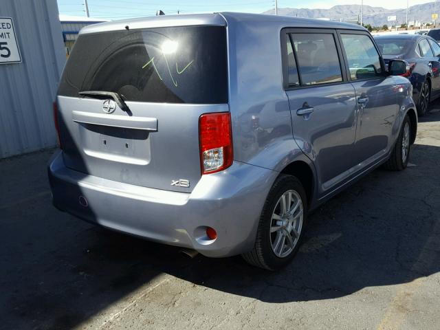 JTLZE4FE8B1118978 - 2011 TOYOTA SCION XB SILVER photo 4
