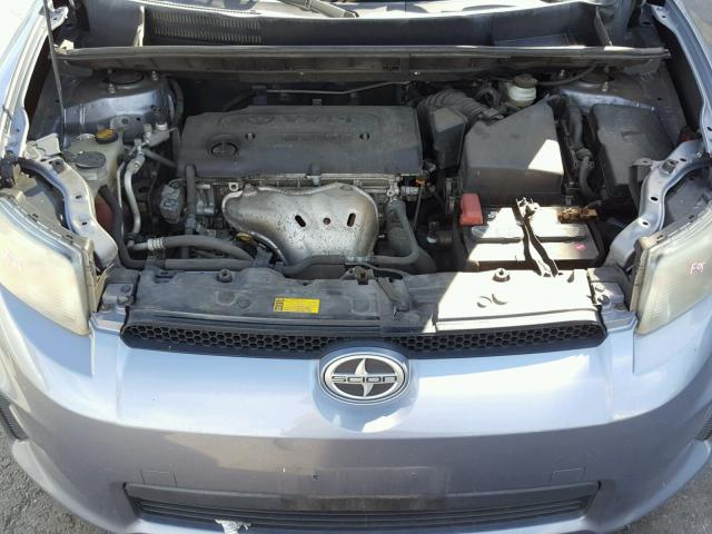 JTLZE4FE8B1118978 - 2011 TOYOTA SCION XB SILVER photo 7