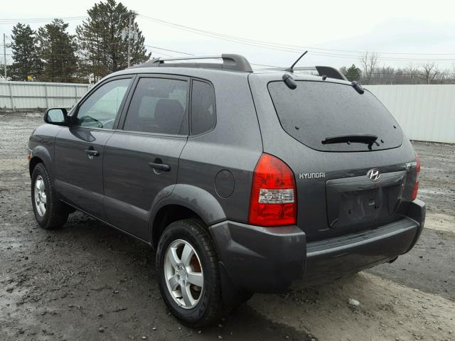 KM8JM12BX7U611049 - 2007 HYUNDAI TUCSON GLS GRAY photo 3