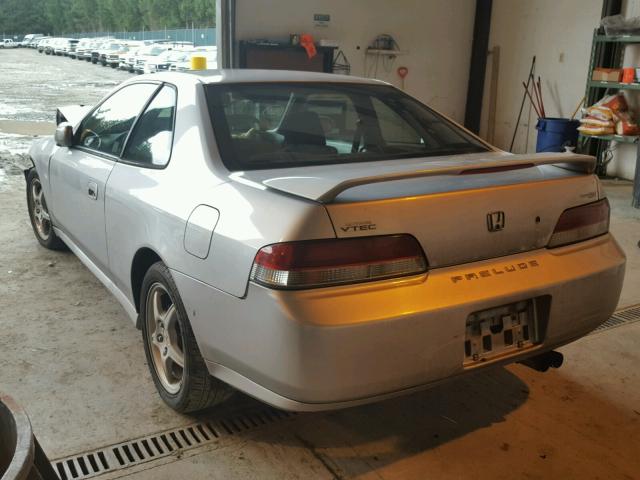 JHMBB61511C011801 - 2001 HONDA PRELUDE SH SILVER photo 3