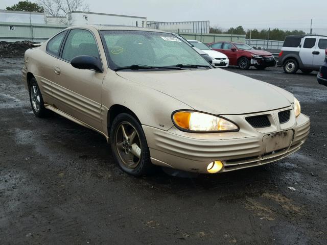 1G2NF12E72C291525 - 2002 PONTIAC GRAND AM S 棕色 照片 1