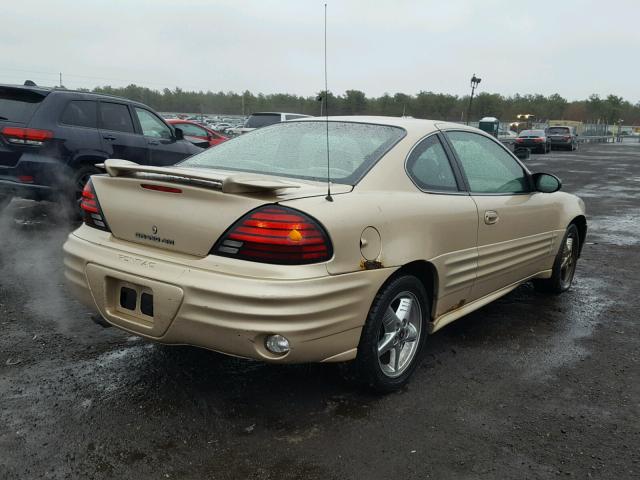 1G2NF12E72C291525 - 2002 PONTIAC GRAND AM S 棕色 照片 4