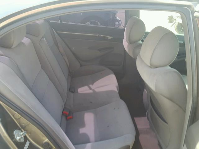 2HGFA168X6H515328 - 2006 HONDA CIVIC EX Boz foto 6