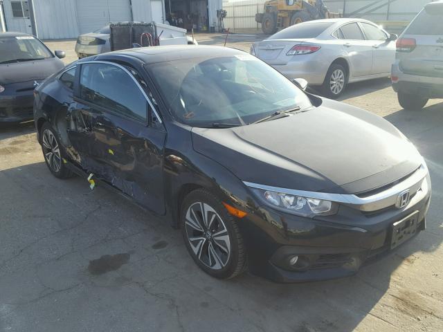 2HGFC3B73HH355007 - 2017 HONDA CIVIC EXL BLACK photo 1