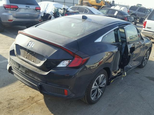 2HGFC3B73HH355007 - 2017 HONDA CIVIC EXL BLACK photo 4
