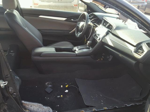 2HGFC3B73HH355007 - 2017 HONDA CIVIC EXL BLACK photo 5