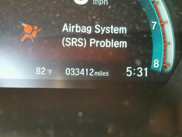 2HGFC3B73HH355007 - 2017 HONDA CIVIC EXL BLACK photo 8