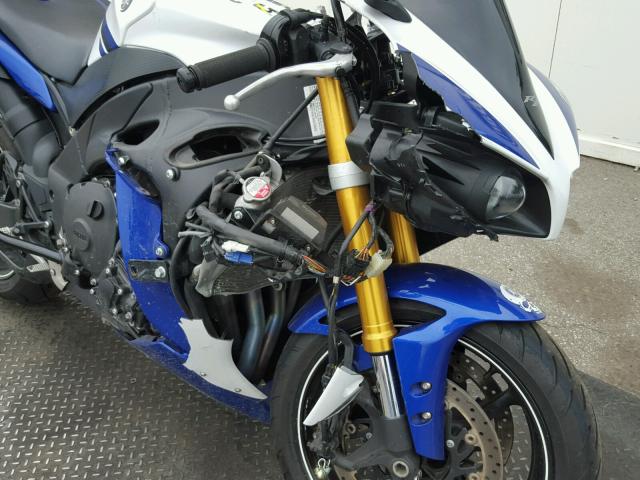 JYARN23Y6EA003956 - 2014 YAMAHA YZFR1 C BLUE photo 9