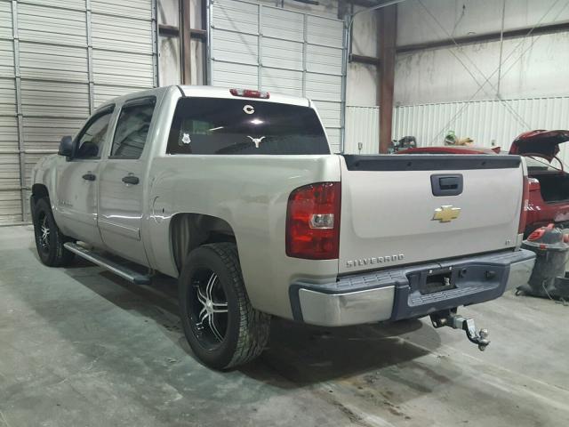 2GCEC13C671614901 - 2007 CHEVROLET SILVERADO SILVER photo 3