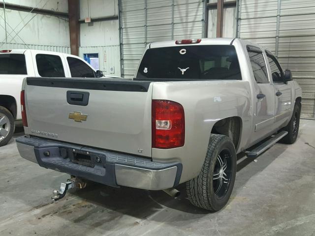 2GCEC13C671614901 - 2007 CHEVROLET SILVERADO SILVER photo 4