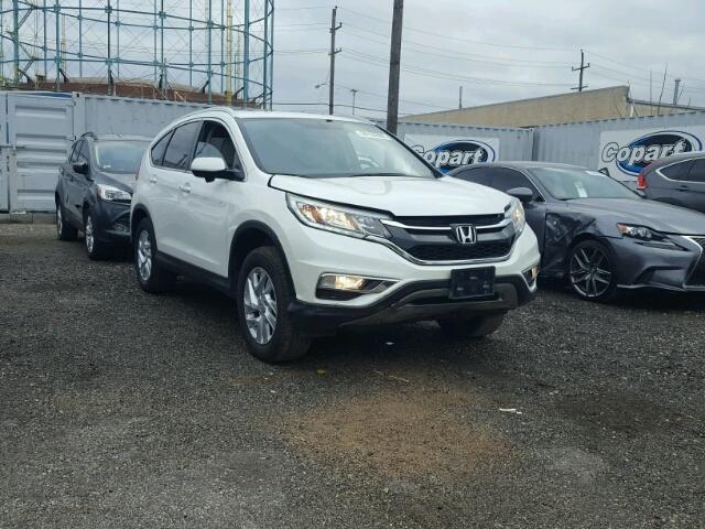 5J6RM4H79GL037460 - 2016 HONDA CR-V EXL WHITE photo 3