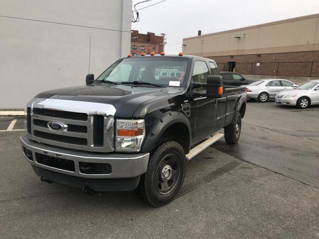 1FTWX31Y48EE48607 - 2008 FORD F350 SRW S BLACK photo 1