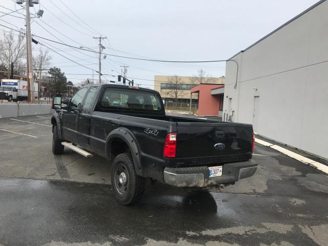 1FTWX31Y48EE48607 - 2008 FORD F350 SRW S BLACK photo 2