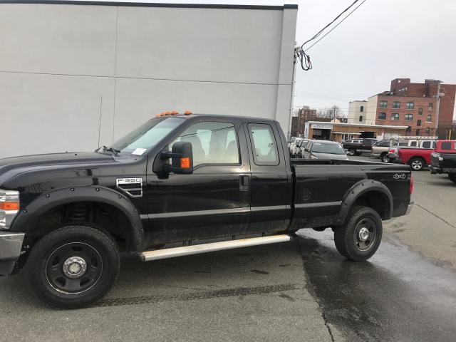 1FTWX31Y48EE48607 - 2008 FORD F350 SRW S BLACK photo 9