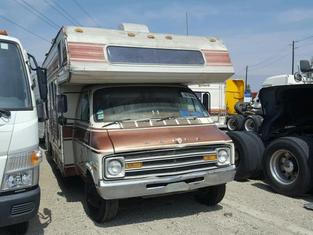 F34BF8V714662 - 1978 DODGE SPORTSMAN WHITE photo 1