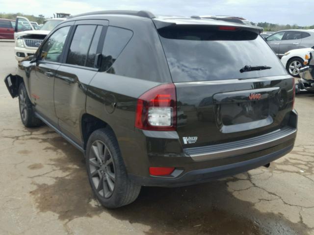 1C4NJCBB8GD774809 - 2016 JEEP COMPASS SP GREEN photo 3