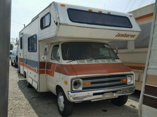 F44CD8V723957 - 1978 DODGE SPORTSMAN WHITE photo 1