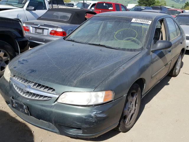 1N4DL01A6YC144135 - 2000 NISSAN ALTIMA XE GREEN photo 2