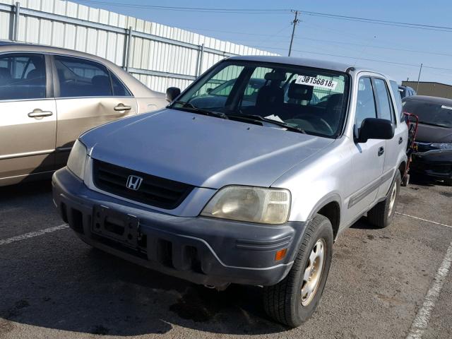 JHLRD28441C001184 - 2001 HONDA CR-V LX SILVER photo 2