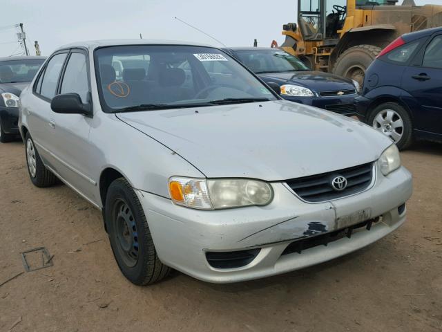 2T1BR12EX2C544270 - 2002 TOYOTA COROLLA CE SILVER photo 1