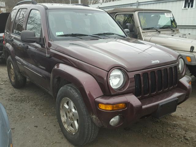 1J4GL58K24W257862 - 2004 JEEP LIBERTY LI BURGUNDY photo 1