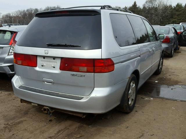 2HKRL18691H567941 - 2001 HONDA ODYSSEY EX SILVER photo 4