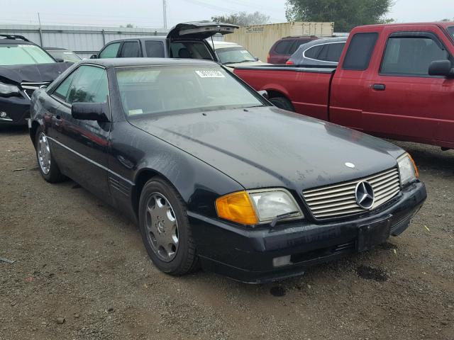 WDBFA67E8PF075143 - 1993 MERCEDES-BENZ 500 SL BLACK photo 1