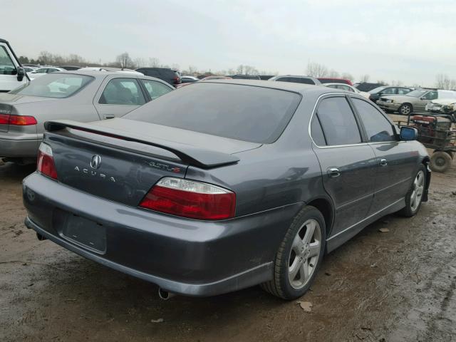 19UUA56863A001467 - 2003 ACURA 3.2TL TYPE GRAY photo 4