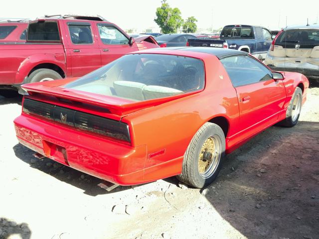 1G2FW21F2HL224442 - 1987 PONTIAC FIREBIRD T RED photo 4