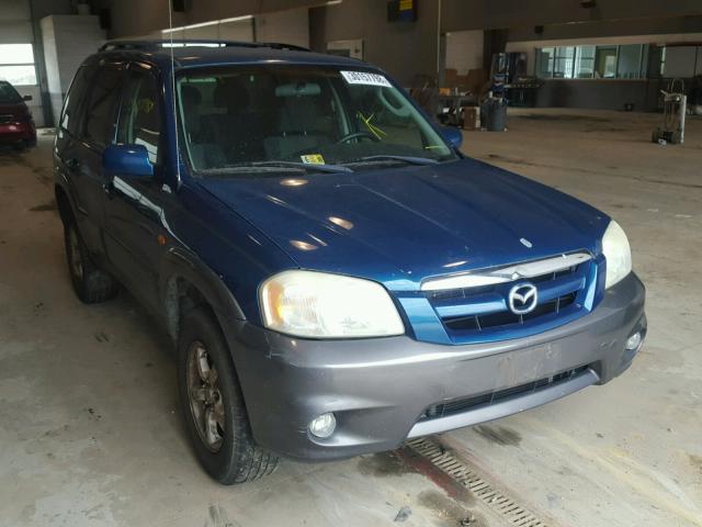 4F2CZ04135KM05626 - 2005 MAZDA TRIBUTE S BLUE photo 1