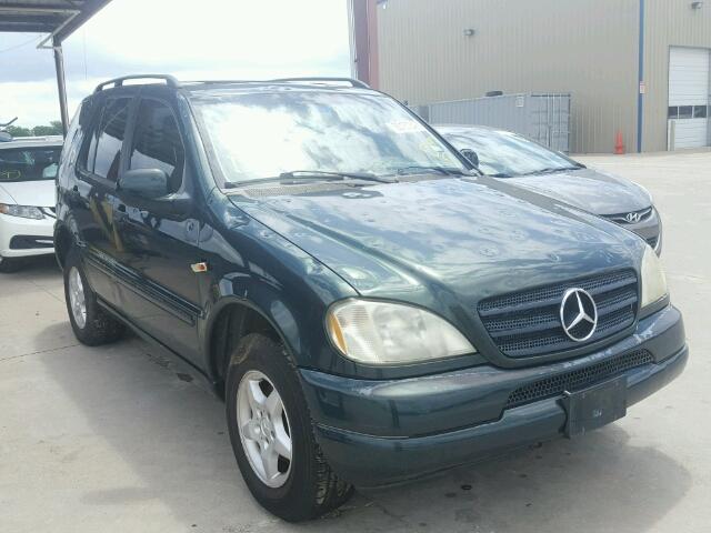 4JGAB54E8YA187538 - 2000 MERCEDES-BENZ ML 320 GREEN photo 1