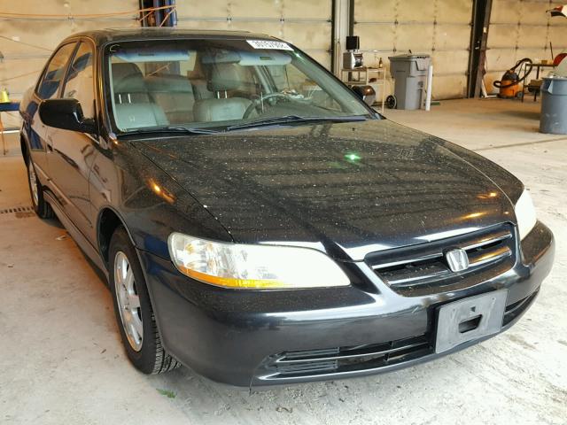 JHMCG56752C029844 - 2002 HONDA ACCORD SE BLACK photo 1