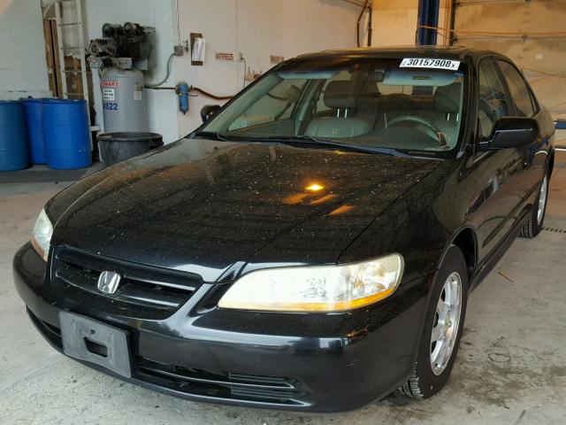 JHMCG56752C029844 - 2002 HONDA ACCORD SE BLACK photo 2