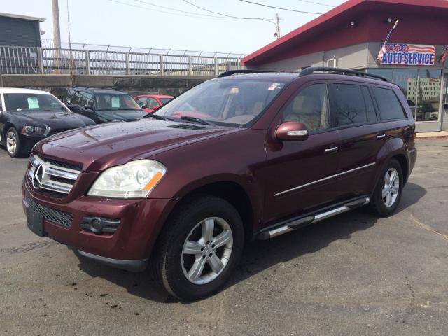 4JGBF71E87A154269 - 2007 MERCEDES-BENZ GL 450 4MA MAROON photo 2