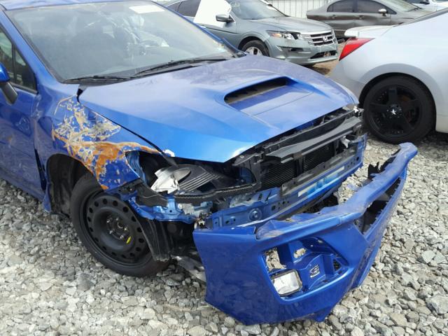 JF1VA1B65H9808335 - 2017 SUBARU WRX BLUE photo 9