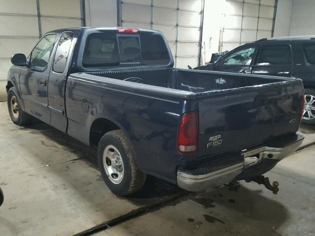 2FTRX17264CA02074 - 2004 FORD F-150 HERI BLUE photo 3