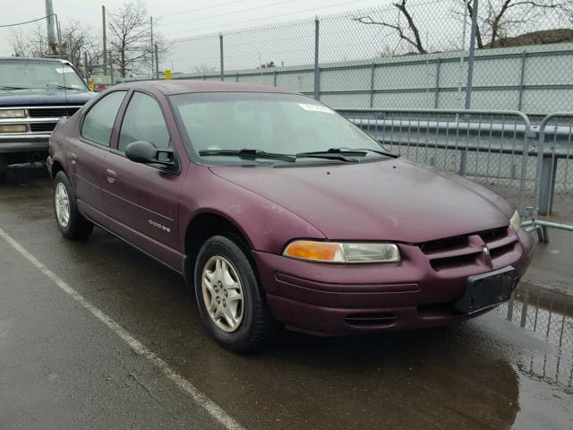 1B3EJ46XXXN650659 - 1999 DODGE STRATUS BURGUNDY photo 1