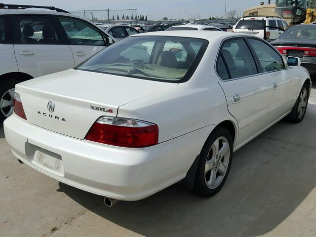 19UUA56802A050954 - 2002 ACURA 3.2TL TYPE WHITE photo 4