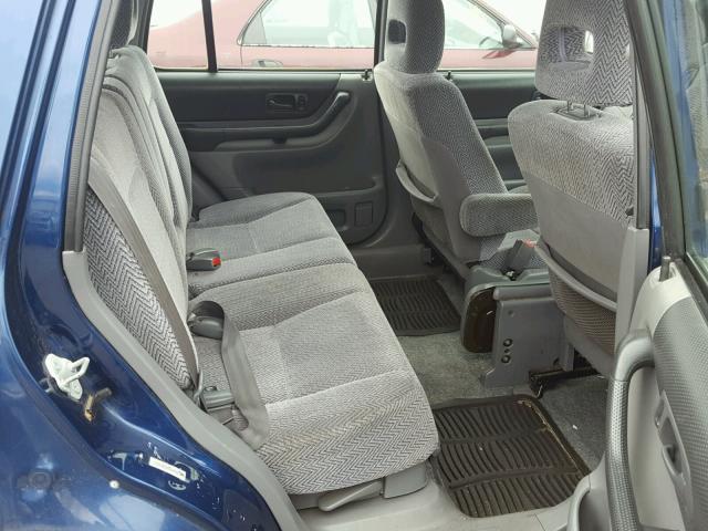 JHLRD1865WC086023 - 1998 HONDA CR-V EX BLUE photo 6