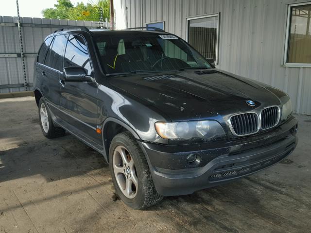 5UXFA535X2LP55880 - 2002 BMW X5 3.0I BLACK photo 1